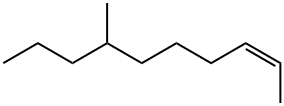 (Z)-7-Methyl-2-decene Structure