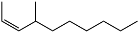 (Z)-4-Methyl-2-decene Structure