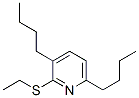 3,6-Dibutyl-2-(ethylthio)pyridine Structure