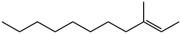 (E)-3-Methyl-2-undecene Structure