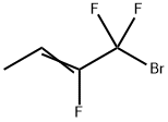 1-Bromo-1,1,2-trifluoro-2-butene Structure