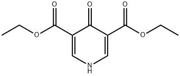 Diethyl 4-oxo-1,4-dihydro-3,5-pyridinedicarboxylate Struktur