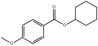 4-Methoxybenzoic acid cyclohexyl ester Structure