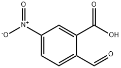 2-FORMYL-5-NITROBENZOIC ACID, 7464-91-7, 结构式