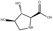 L-Proline, 3,4-dihydroxy-, (3R,4R)- (9CI) Structure