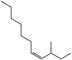 (Z)-3-Methyl-4-undecene Struktur