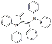 [1-[(Diphenylboryl)phenylmethylene]-2-methyl-2-propenyl]diphenylphosphine Structure