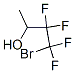 4-ブロモ-3,3,4,4-テトラフルオロ-2-ブタノール 化学構造式