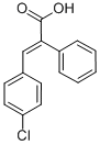 4-CHLORO-(ALPHA-PHENYL)-CINNAMIC ACID Structure