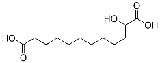 2-hydroxydodecanedioic acid, 74661-16-8, 结构式