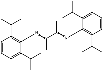 N,N′-双(2,6-二异丙基苯基)-2,3-丁二亚胺, 74663-77-7, 结构式