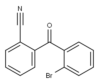 2-BROMO-2'-CYANOBENZOPHENONE Structure