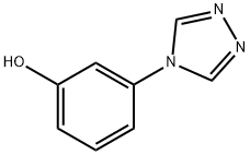 Phenol, 3-(4H-1,2,4-triazol-4-yl)- (9CI) Struktur