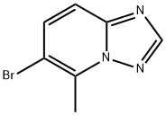 6-BROMO-5-METHYL[1,2,4]TRIAZOLO[1,5-A]PYRIDINE Structure