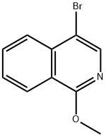 4-溴-1-甲氧基异喹啉,746668-73-5,结构式