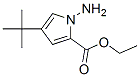 1H-Pyrrole-2-carboxylicacid,1-amino-4-(1,1-dimethylethyl)-,ethylester(9CI),746671-36-3,结构式