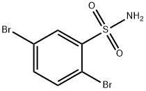 2,5-DIBROMO-BENZENESULFONAMIDE Structure