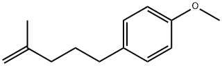 1-Methoxy-4-(4-methyl-4-pentenyl)benzene Structure