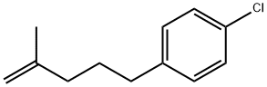 1-Chloro-4-(4-methyl-4-pentenyl)benzene Structure