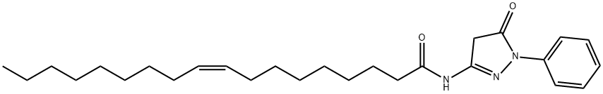 N-(4 5-DIHYDRO-5-OXO-1-PHENYL-1H-PYRAZO& Struktur