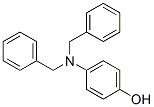4-[Bis(phenylmethyl)amino]phenol 结构式