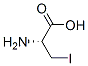 beta-iodoalanine Structure