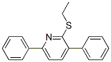 2-(Ethylthio)-3,6-diphenylpyridine Structure