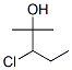 3-Chloro-2-methyl-2-pentanol Structure
