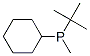tert-ブチル(シクロヘキシル)(メチル)ホスフィン 化学構造式