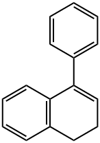 1-フェニル-3,4-ジヒドロナフタレン 化学構造式
