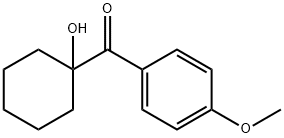 Methanone,(1-hydroxycyclohexyl)(4-Methoxyphenyl)- Struktur