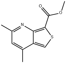 METHYL 3,4-DIMETHYTHIENO[3,4-B]PYRIDINE-7-CARBOXYLATE Structure