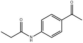 N-(4-Acetylphenyl)propanamide Structure