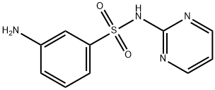 3-amino-N-pyrimidin-2-yl-benzenesulfonamide Struktur