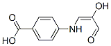 4-[[(E)-2-hydroxy-3-oxo-prop-1-enyl]amino]benzoic acid Structure