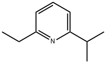 2-エチル-6-イソプロピルピリジン 化学構造式