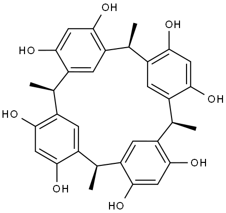 C-METHYLCALIX[4]RESORCINARENE Structure