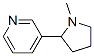 3-(1-methyl-4,5-dihydro-3H-pyrrol-5-yl)pyridine Structure
