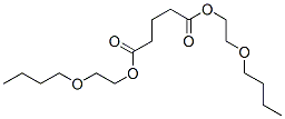 ペンタン二酸ビス(2-ブトキシエチル) 化学構造式