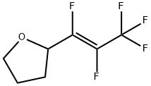 2-(PENTAFLUORO-1-PROPENYL)TETRAHYDROFURAN Struktur