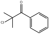 2-氯-2-甲基苯丙酮 结构式