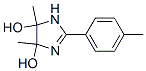 1H-Imidazole-4,5-diol, 4,5-dihydro-4,5-dimethyl-2-(4-methylphenyl)- (9CI)|