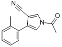 74738-14-0 1-ACETYL-4-(2-METHYLPHENYL)-1H-PYRROLE-3-CARBONITRILE