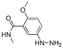 Benzamide, 5-hydrazino-2-methoxy-N-methyl- (9CI) 化学構造式