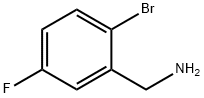 2-溴-5-氟苄胺, 747392-34-3, 结构式