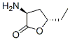 2(3H)-Furanone,3-amino-5-ethyldihydro-,(3S,5S)-(9CI) Structure