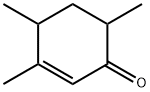 3,4,6-Trimethyl-2-cyclohexen-1-one Structure