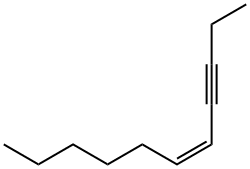 (Z)-5-ウンデセン-3-イン 化学構造式