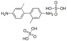 4,4'-bi-m-toluidine dihydrogen bis(sulphate) Struktur