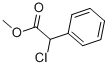 α-クロロベンゼン酢酸メチル 化学構造式